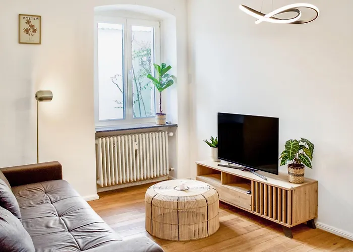 아파트 Charmante Altbauwohnung In 본